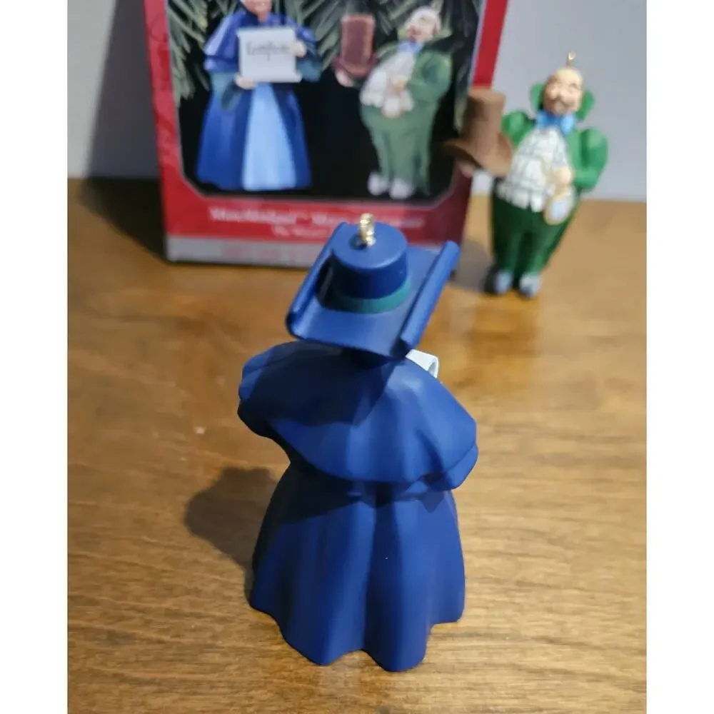 Hallmark Keepsake Ornament Munchkinland Mayor and Coroner Wizard of Oz 1997